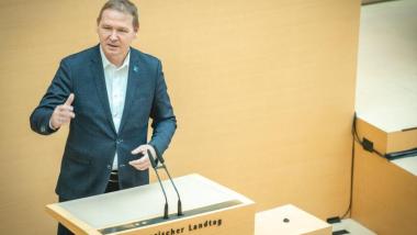 Der gesundheits- und pflegepolitische Sprecher der FDP im Bayerischen Landtag Dominik Spitzer.