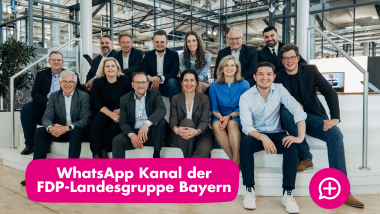 Die bayerischen FDP-Abgeordneten im Deutschen Bundestag.