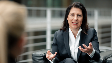 Bayerns FDP-Vorsitzende und Parlamentarische Staatssekretärin beim Bundesminister der Finanzen, Katja Hessel MdB.